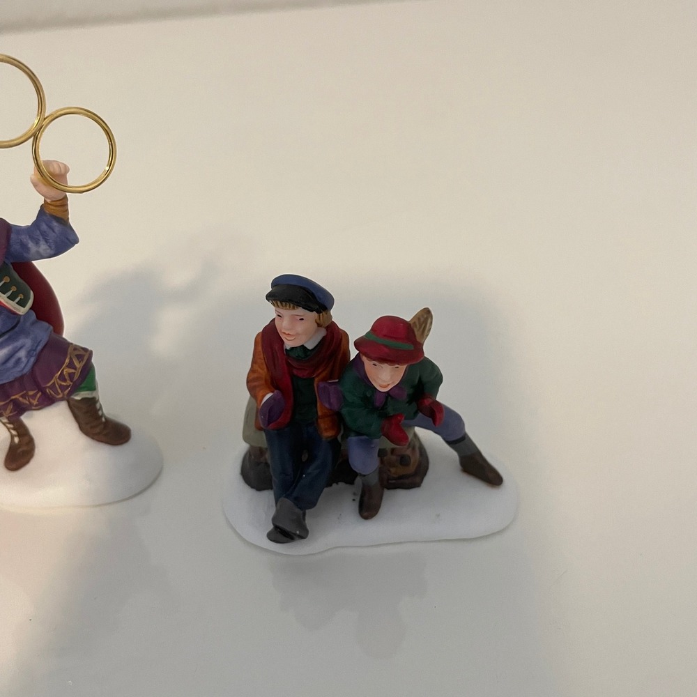 Department 56 Five Golden Rings 12 Days of Christmas Dickens Village - Picture 4 of 9